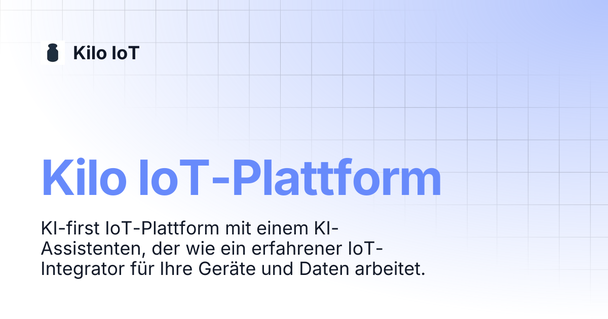 Kilo IoT Server | Kilo IoT